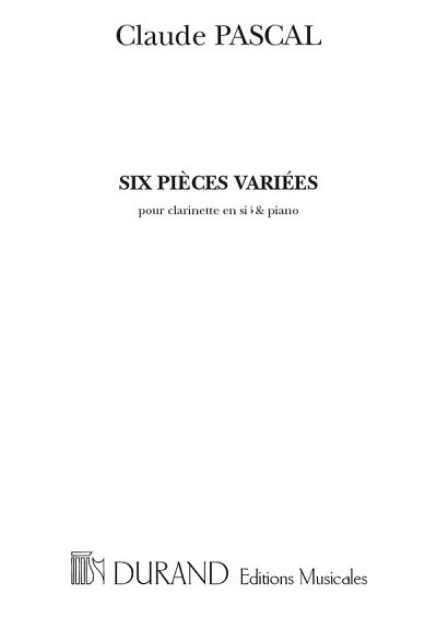C. Pascal: 6 Pieces Variouses (Part.)