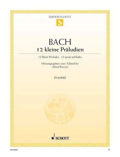 J.S. Bach: Douze petits préludes