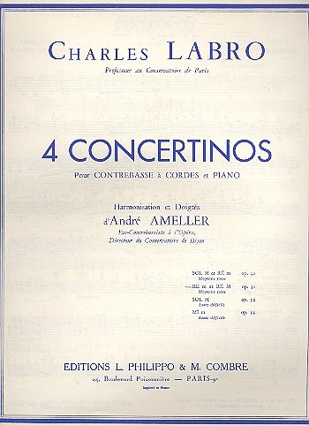 AQ: C. Labro: Concertino Op.31 n°2 en ré maj. et  (B-Ware)