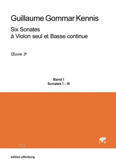 K.G. Gommar: 6 Sonates à Violon seul et Basse contin (Pa+St)