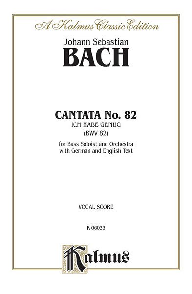 J.S. Bach: Cantata No. 82 - Ich habe genüg (Bu)