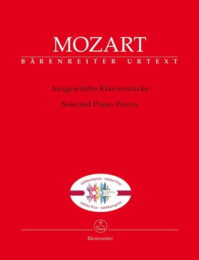 W.A. Mozart: Ausgewählte Klavierstücke, Klav