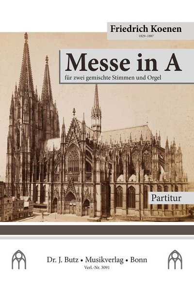 F. _ Koenen: Messe in A, Gch2Org (Part.)