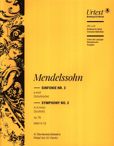 F. Mendelssohn Barth: Sinfonie Nr. 3 a-moll MW, Sinfo (HARM)
