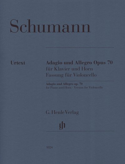 R. Schumann: Adagio und Allegro für Klavier u, VcKlav (KASt)