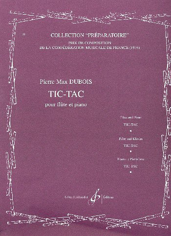 P.-M. Dubois: Tic-tac, FlKlav (KlavpaSt)