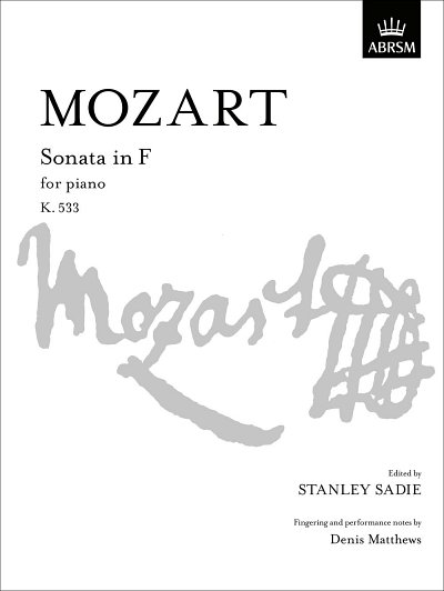 W.A. Mozart: Sonata in F For Piano K533, Klav