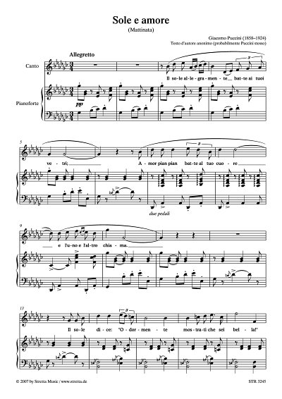 DL: G. Puccini: Sole e amore Mattinata