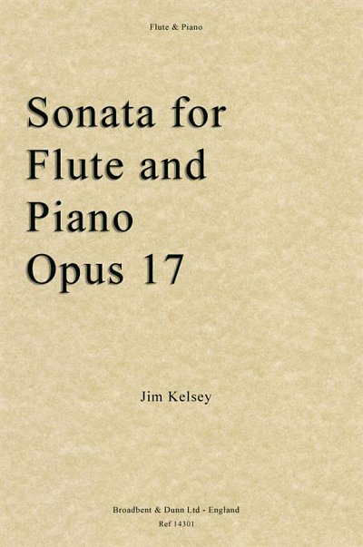 Sonata for Flute and Piano, Opus 17, FlKlav (Bu)