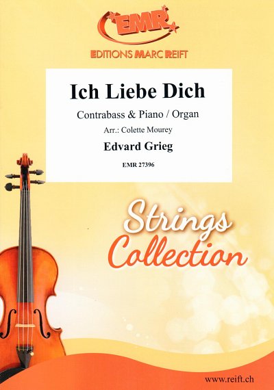 E. Grieg: Ich Liebe Dich, KbKlav/Org