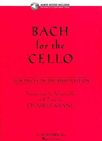 J.S. Bach: Bach for the Cello - 10 Easy Pieces In 1s, VcKlav