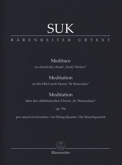 J. Suk: Meditation über den altböhmischen Choral, Stro (Stp)