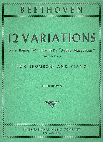 L. v. Beethoven: 12 Variatiions On A The, PosKlav (KlavpaSt)