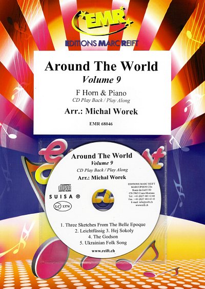 M. Worek: Around The World Volume 9, HrnKlav (+CD)