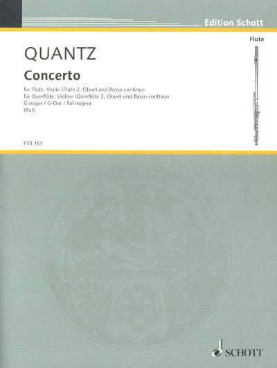 J.J. Quantz: Concerto G-Dur
