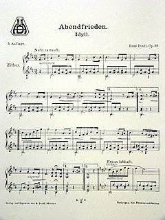 H. Dondl: Abendfrieden - Idyll Op 99