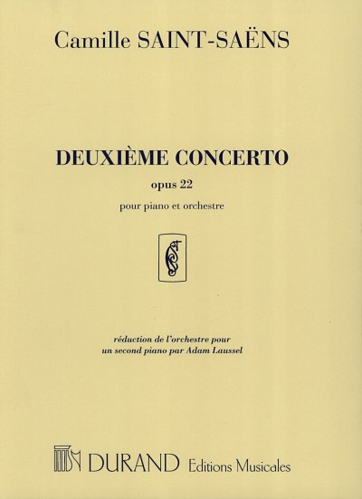 C. Saint-Saens: Concerto no.2 op.22 pour piano , 2Klav (+CD)
