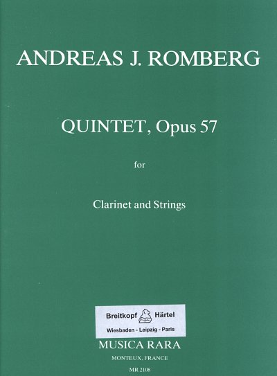 A.J. Romberg: Quintett op. 57