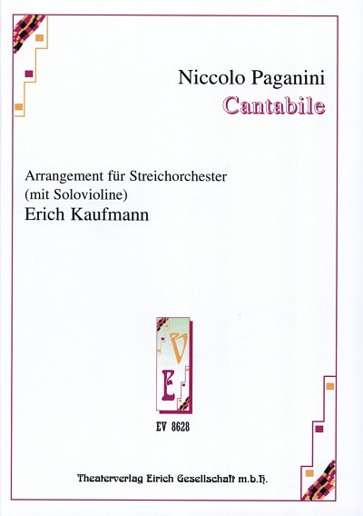 N. Paganini: Cantabile D-Dur Op 17