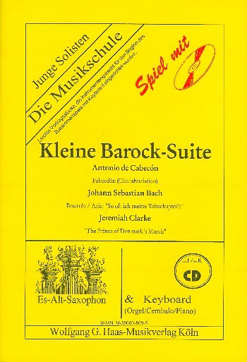 Kleine Barock Suite, ASaxKlav (+CD)