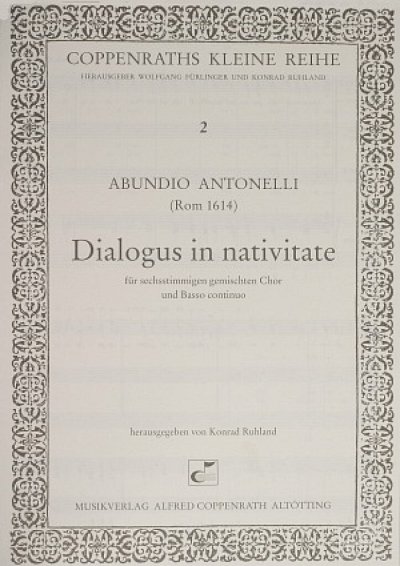 Antonelli Abundo: Dialogus In Nativitate Coppenraths Kleine 