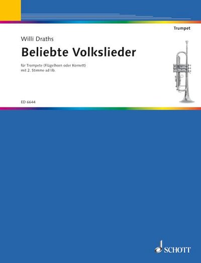 DL: Beliebte Volkslieder für Trompete (Sppa)