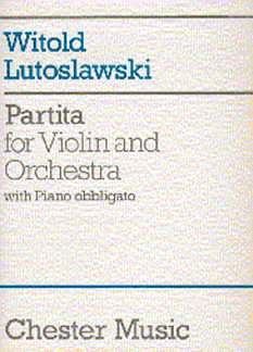 Partita For Violin And Orchestra, VlOrch (Part.)