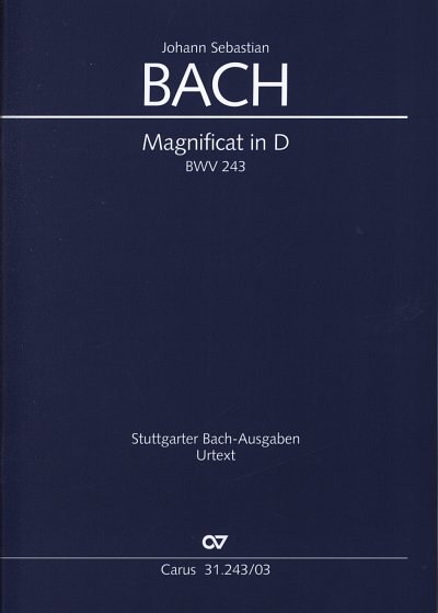 J.S. Bach: Magnificat in D BWV 243, 5GsGch5OrchB (KA)