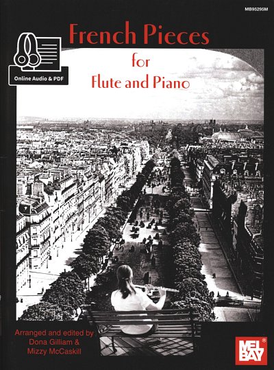 French Pieces for Flute and Piano, FlKlav (+Audionline)