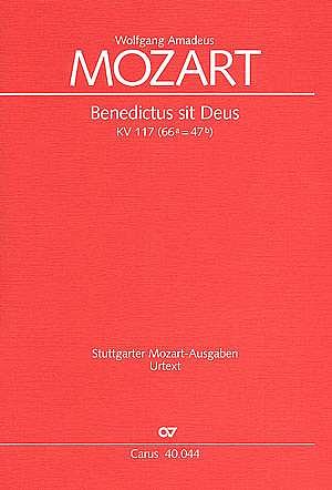 W.A. Mozart: Benedictus sit Deus Pater , GesSGchOrchB (Part)
