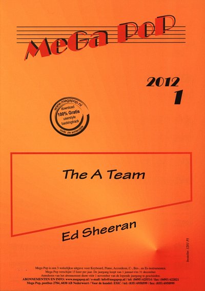 Sheeran Ed: The A Team Mega Pop 2012 1