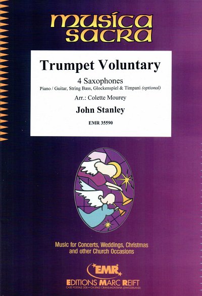 J. Stanley: Trumpet Voluntary, 4Sax