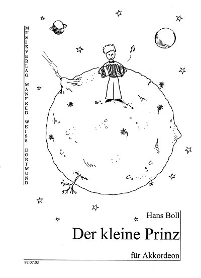 H. Boll: Der kleine Prinz fuer Akkordeon / mit Illustratione