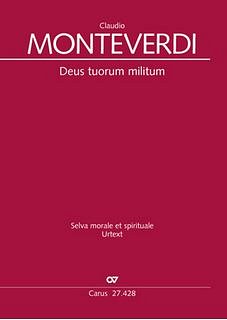 C. Monteverdi: Deus tuorum militum SV 280, 3GesTTB2VlBc