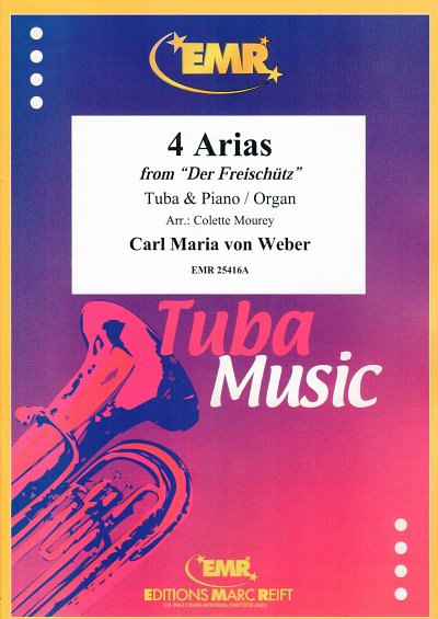 C.M. von Weber: 4 Arias, TbKlv/Org