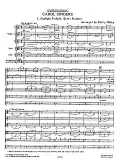 P. Wilby: Playstrings Moderately Easy No. 16 Carol Singers