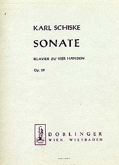 K. Schiske: Sonate Op 29