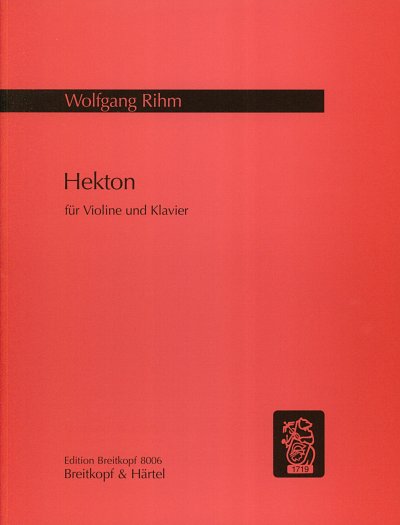 W. Rihm: Hekton