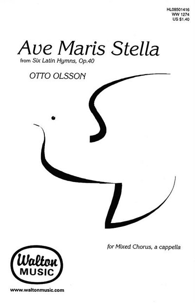O. Olsson: Ave Maris Stella (from Six Latin Hym, GCh4 (Chpa)
