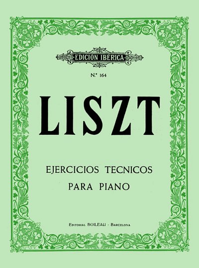 F. Liszt: Ejercicios Técnicos, Klav