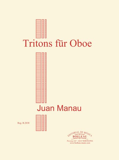 J. Manau: Tritons für Oboe, Ob