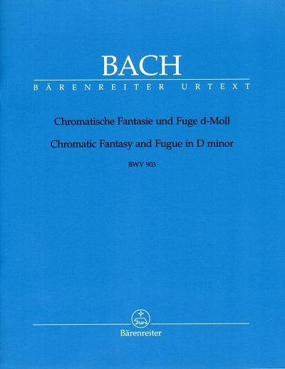 J.S. Bach: Chromatische Fantasie und Fuge d-Moll , Cemb/Klav