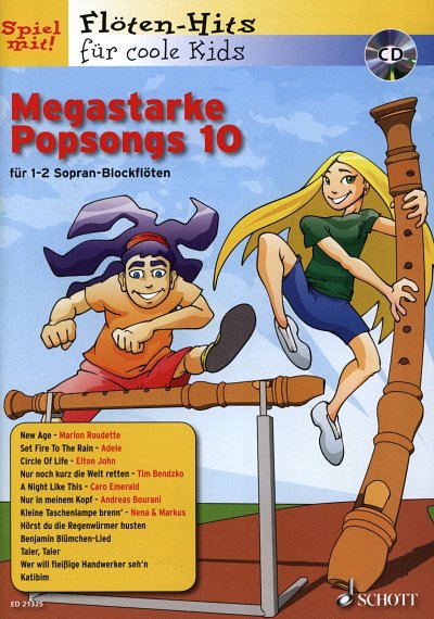Megastarke Popsongs Band 10, 1-2Sbfl