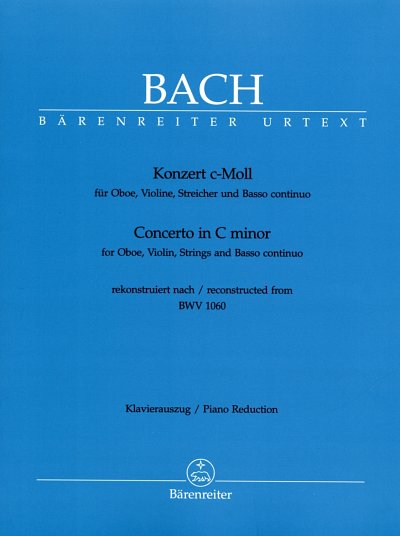 J.S. Bach: Konzert für Oboe, Violin, ObVlStrBc (Klavpa2Solo)