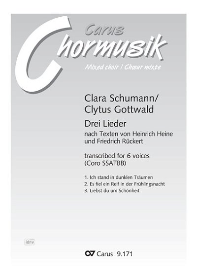 DL: C. Gottwald: Drei Lieder nach Texten von Heinrich He (Pa