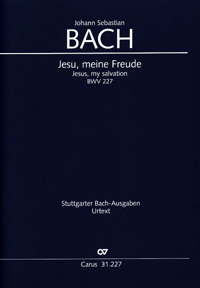 J.S. Bach: Jesu, meine Freude BWV 227, Gch5;InstrBc (Part)