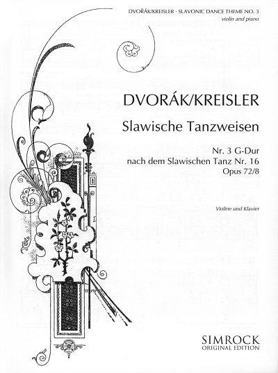 A. Dvořák: Slawische Tanzweisen G-Dur