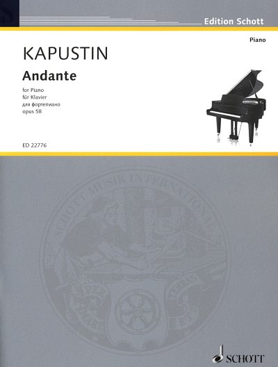N. Kapustin: Andante op. 58, Klav