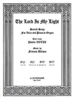 The Lord Is My Light (Bu)