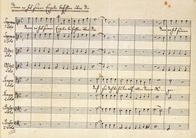 F. Mendelssohn Barth: Denn er hat seinen Engeln  (Postkarte)